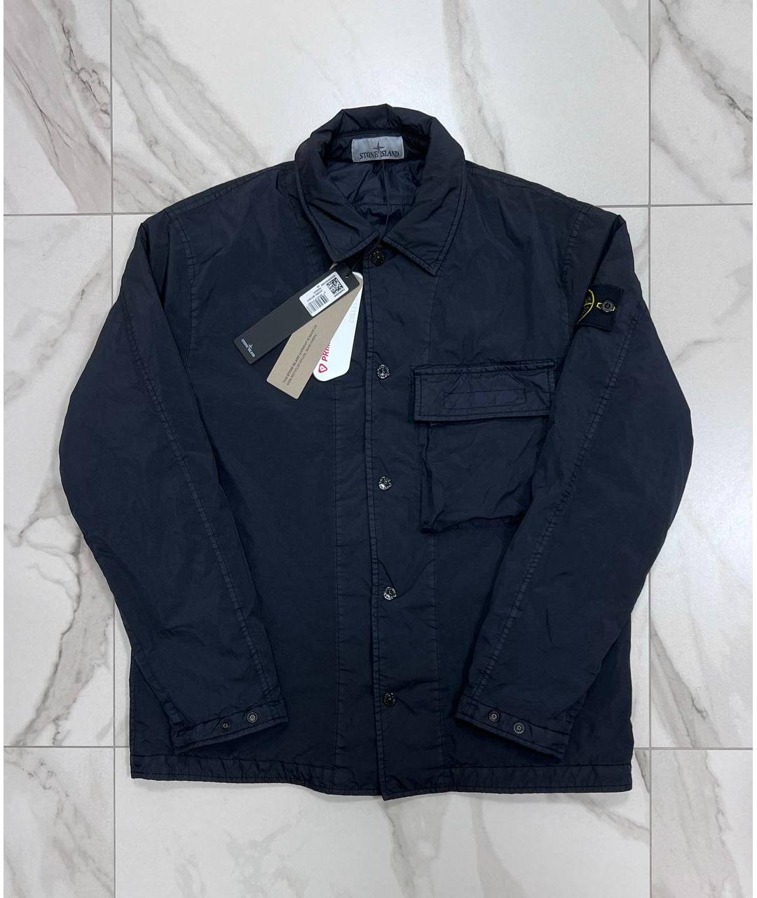 STONE ISLAND Темно-синяя куртка, фото 8