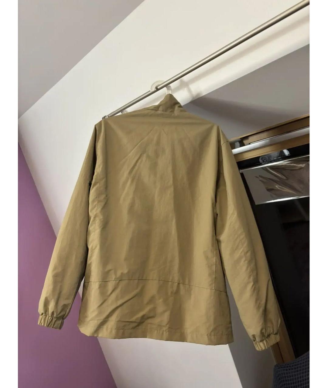 STONE ISLAND Бежевый тренч / плащ, фото 2