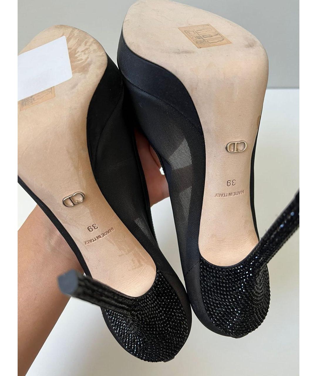 CHRISTIAN DIOR Черные туфли, фото 7