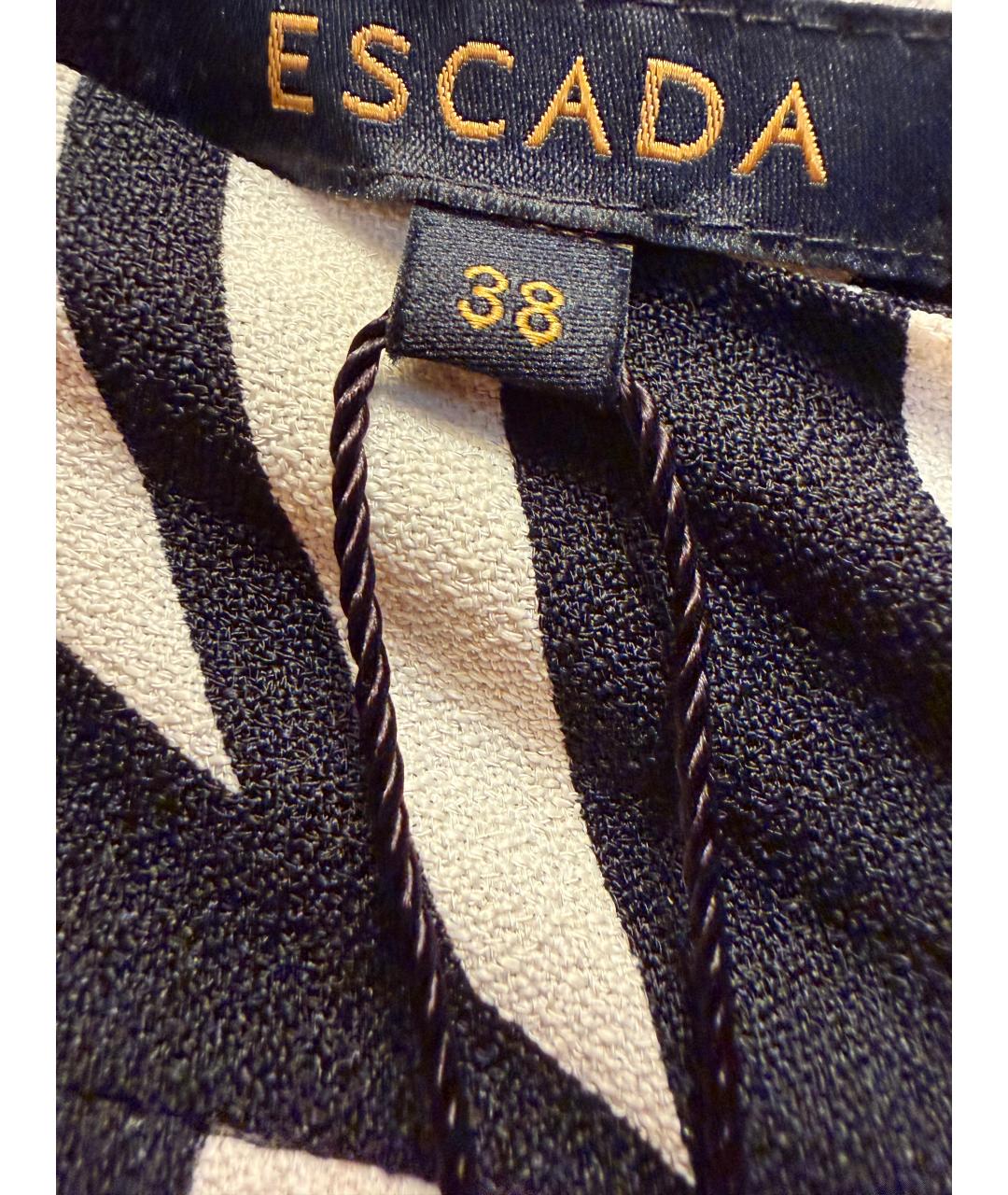 ESCADA Мульти вискозные прямые брюки, фото 2