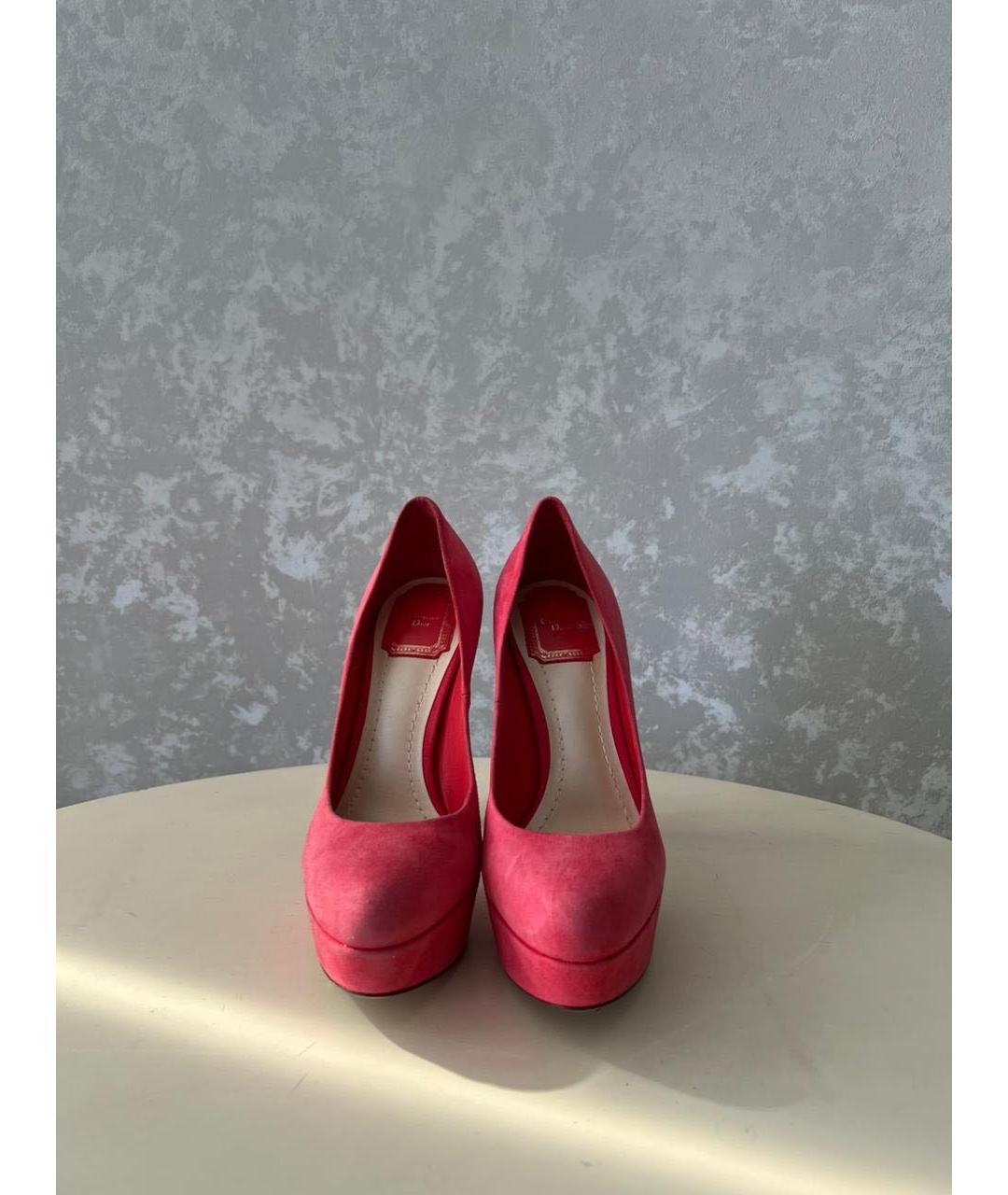 CHRISTIAN DIOR Коралловые туфли, фото 2