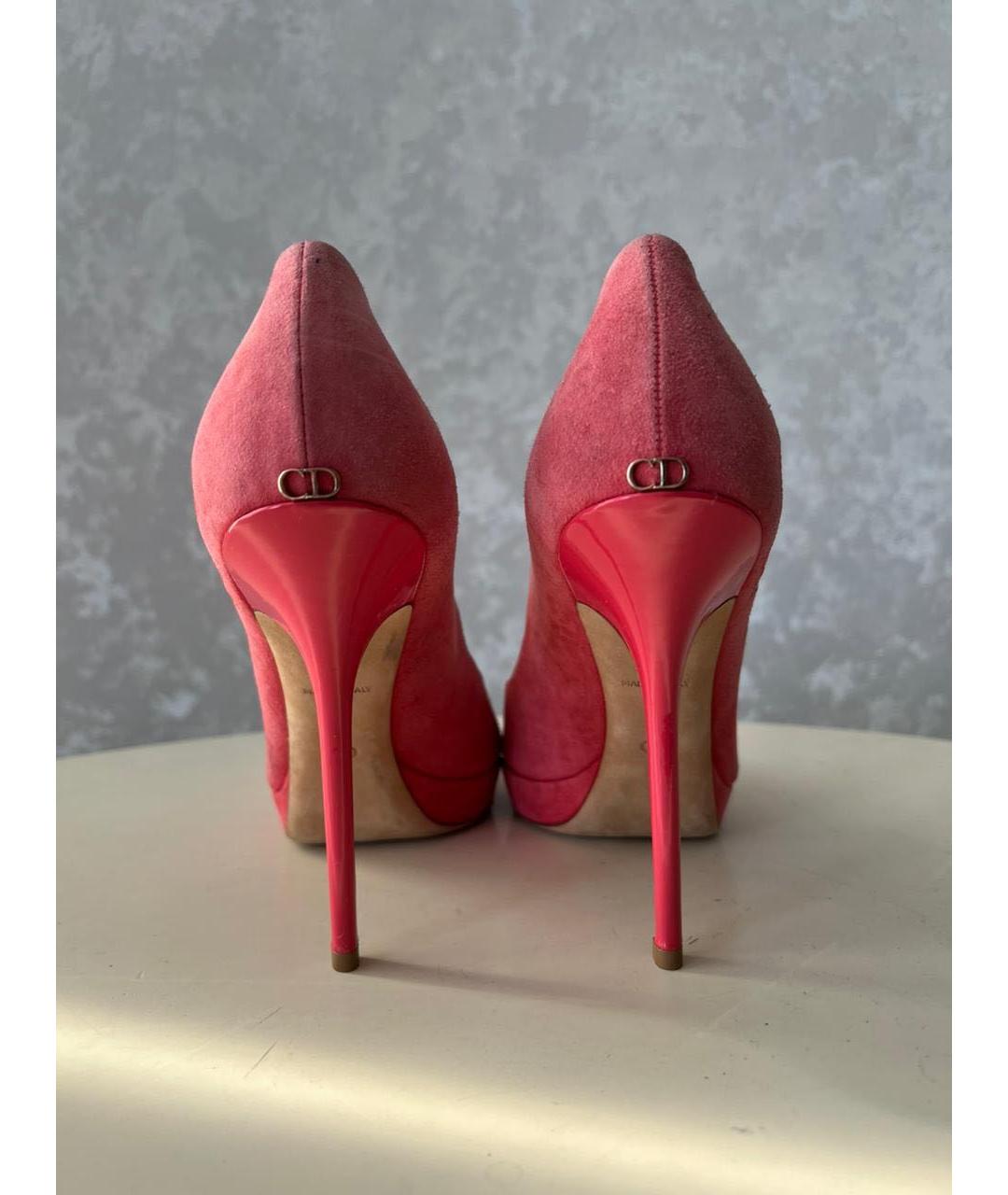 CHRISTIAN DIOR Коралловые туфли, фото 3