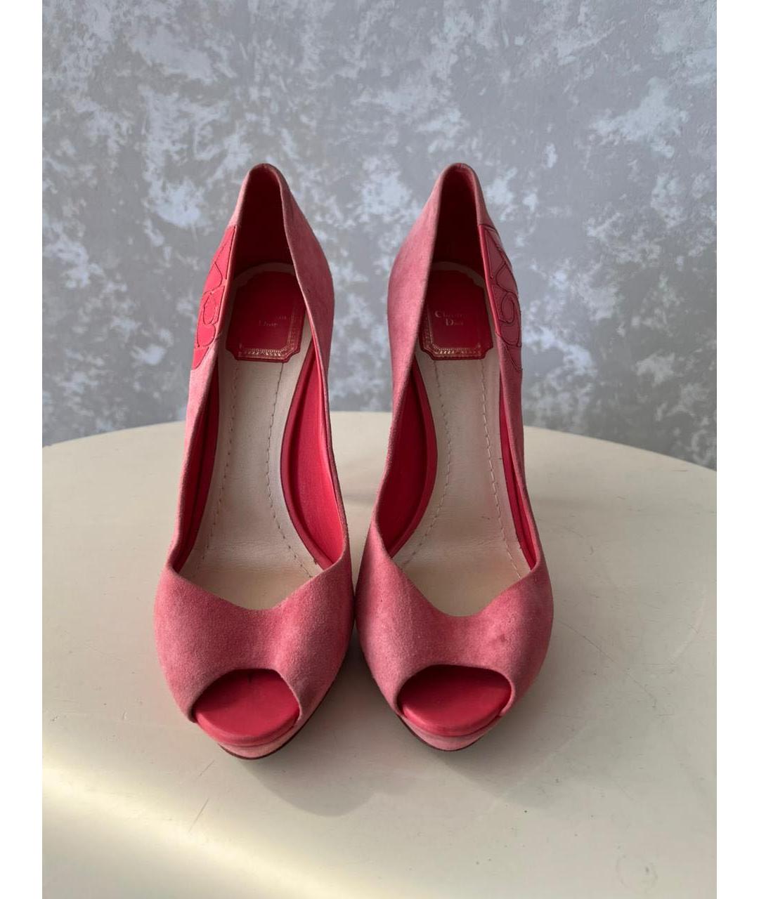 CHRISTIAN DIOR Коралловые туфли, фото 2