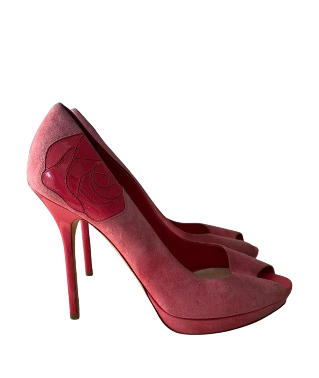 CHRISTIAN DIOR Коралловые туфли, фото 1