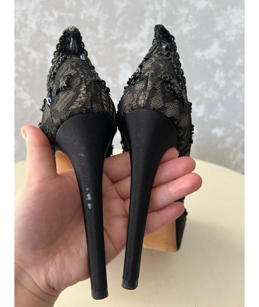 CHRISTIAN DIOR Черные туфли, фото 5