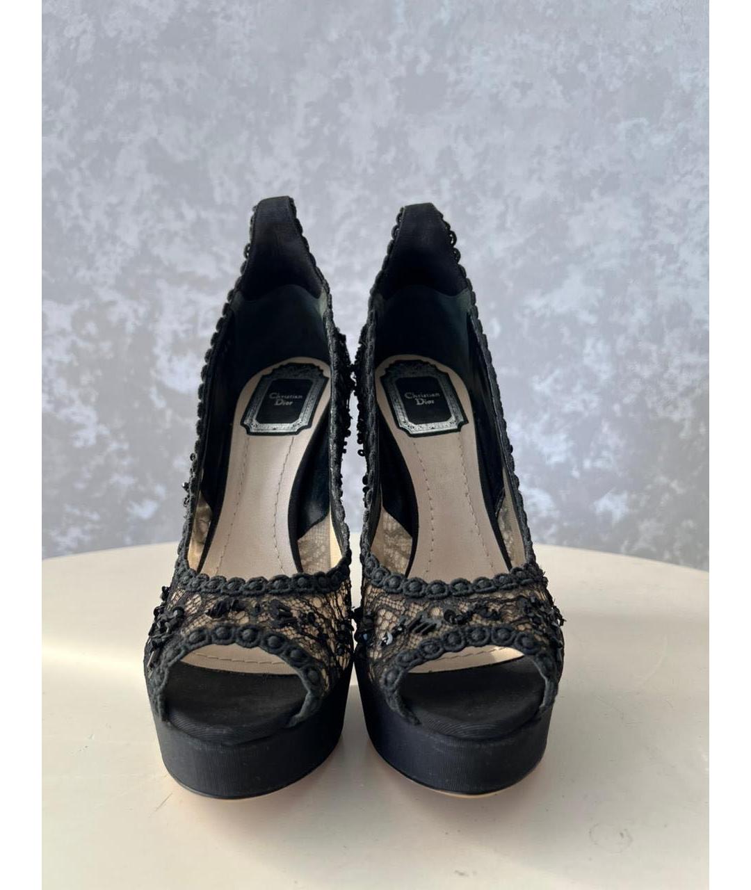 CHRISTIAN DIOR Черные туфли, фото 2