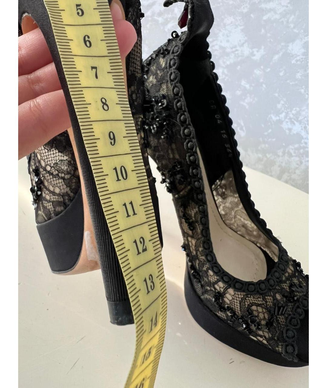 CHRISTIAN DIOR Черные туфли, фото 8