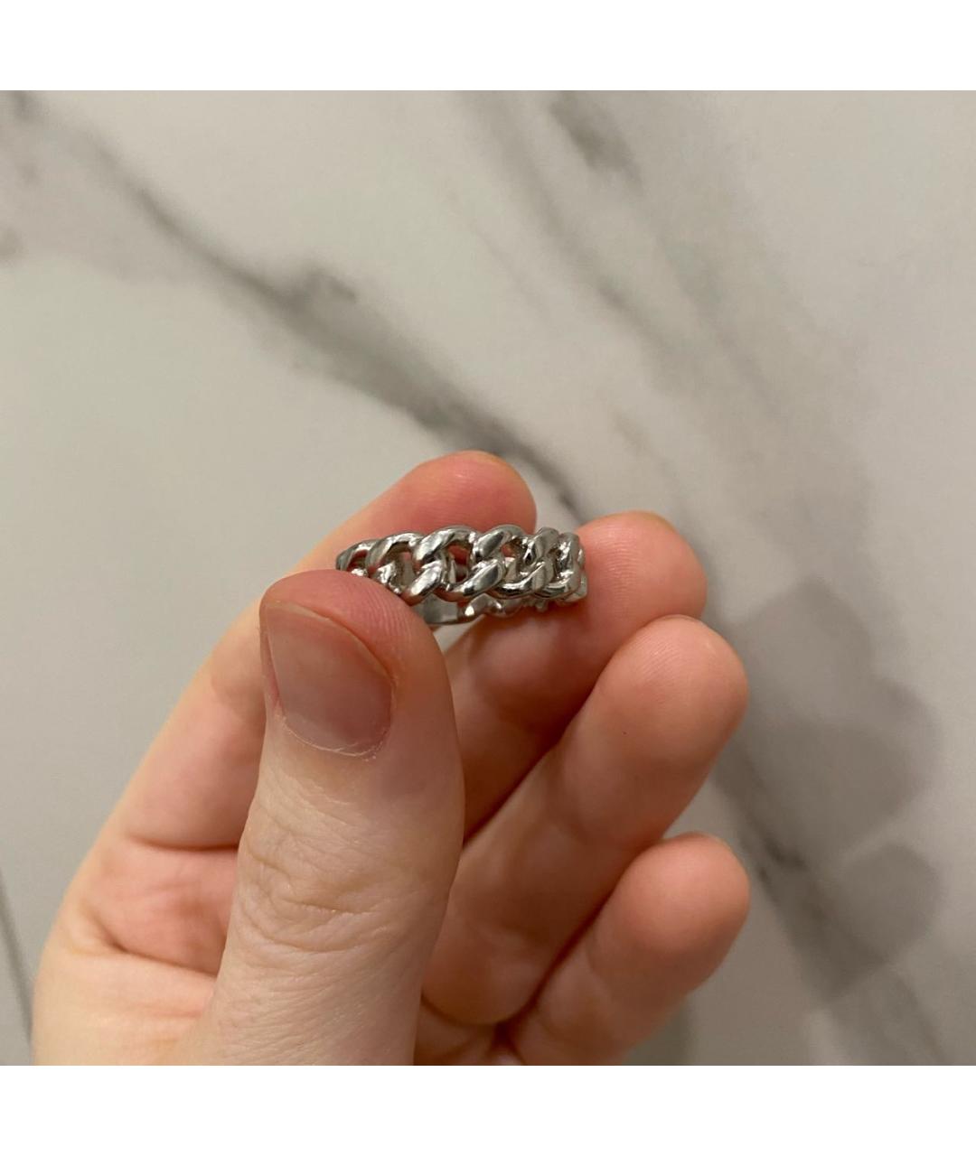 CHANEL Серебряное металлическое кольцо, фото 2