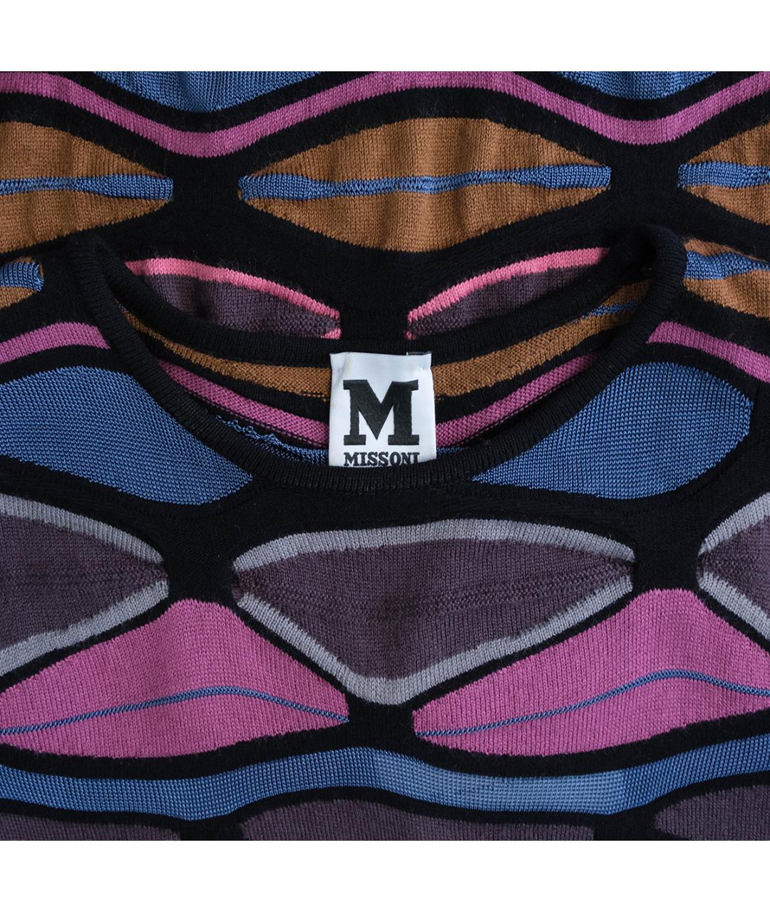 M MISSONI Мульти вискозное повседневное платье, фото 3