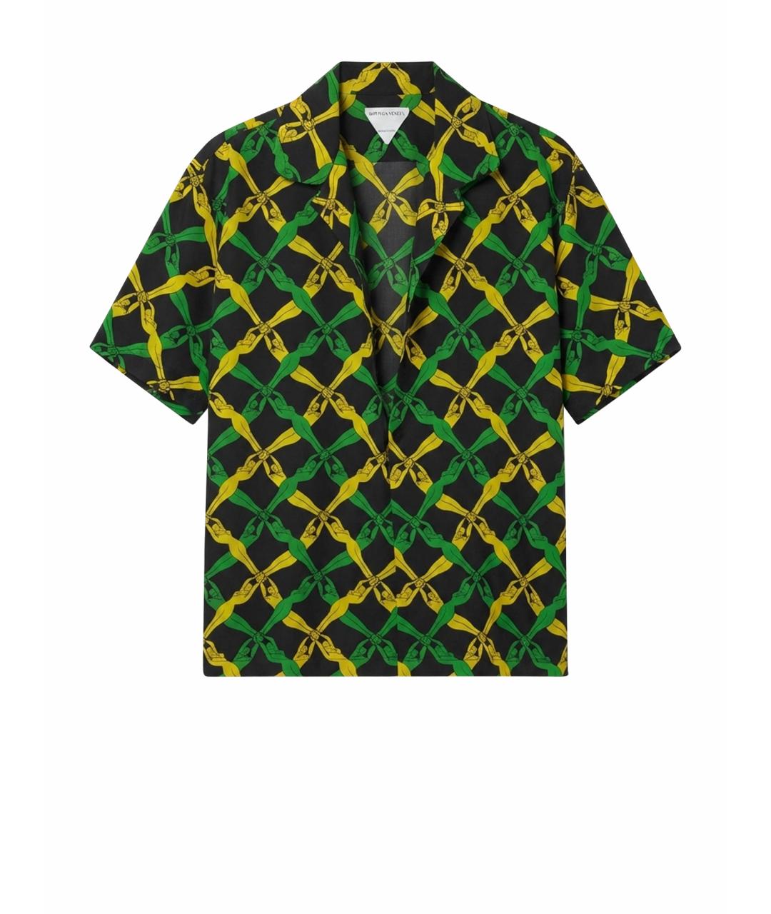 BOTTEGA VENETA Черная кэжуал рубашка, фото 1