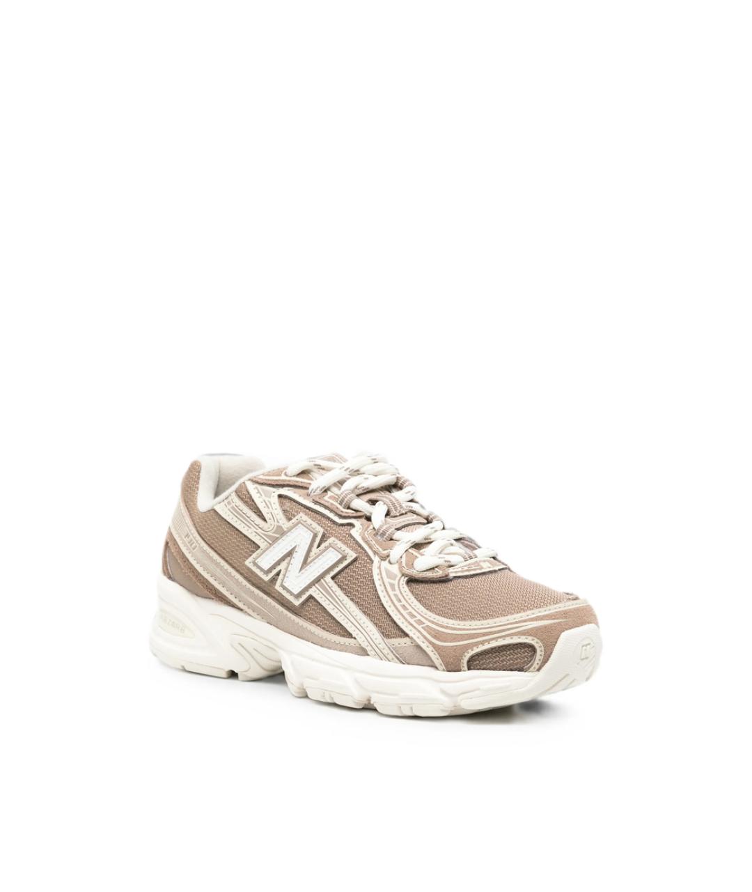 NEW BALANCE Коричневые текстильные кроссовки, фото 2