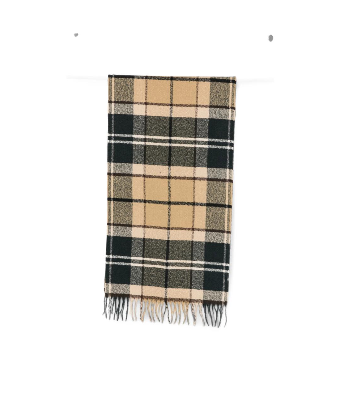BARBOUR Черный шарф, фото 1