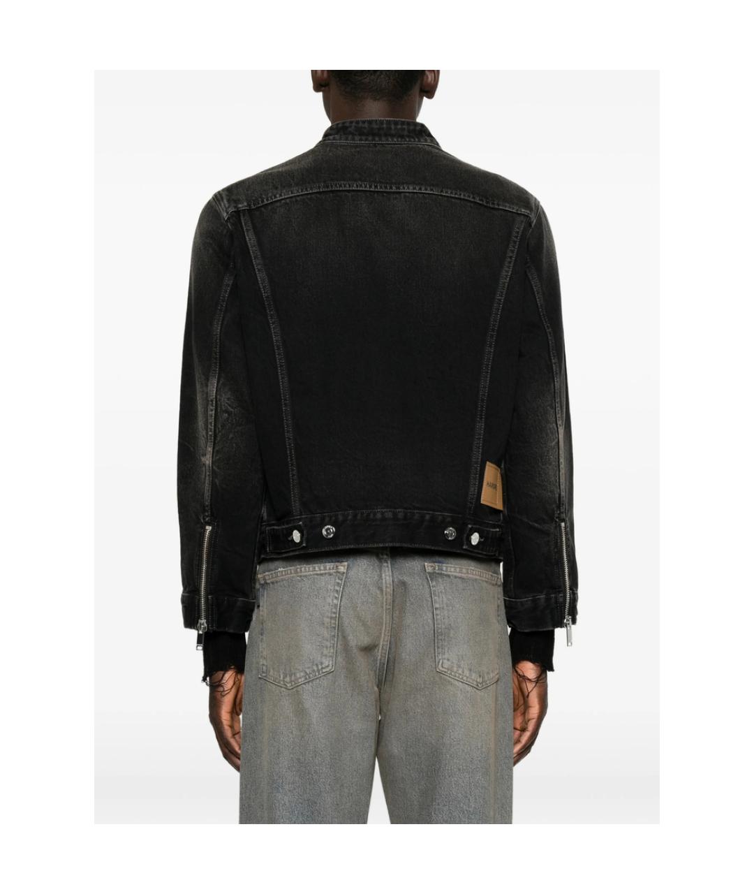 HAIKURE Черная хлопковая куртка, фото 3