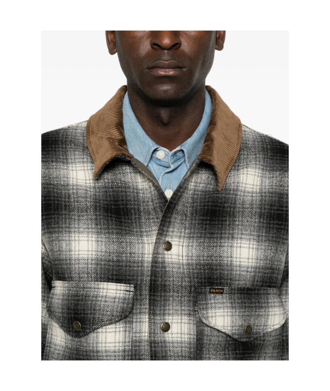 FILSON Серая шерстяная куртка, фото 4