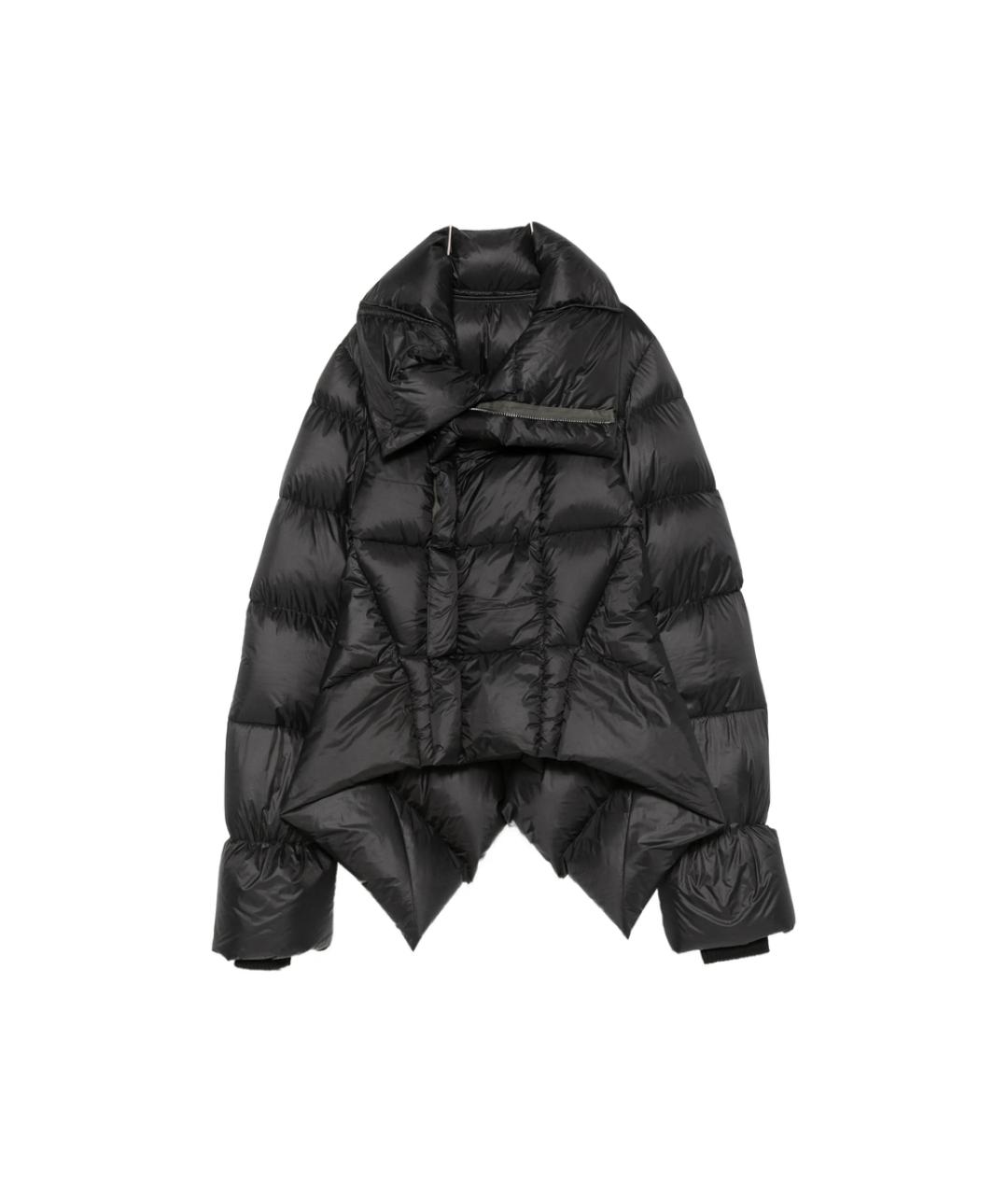 RICK OWENS Черная полиамидовая куртка, фото 1