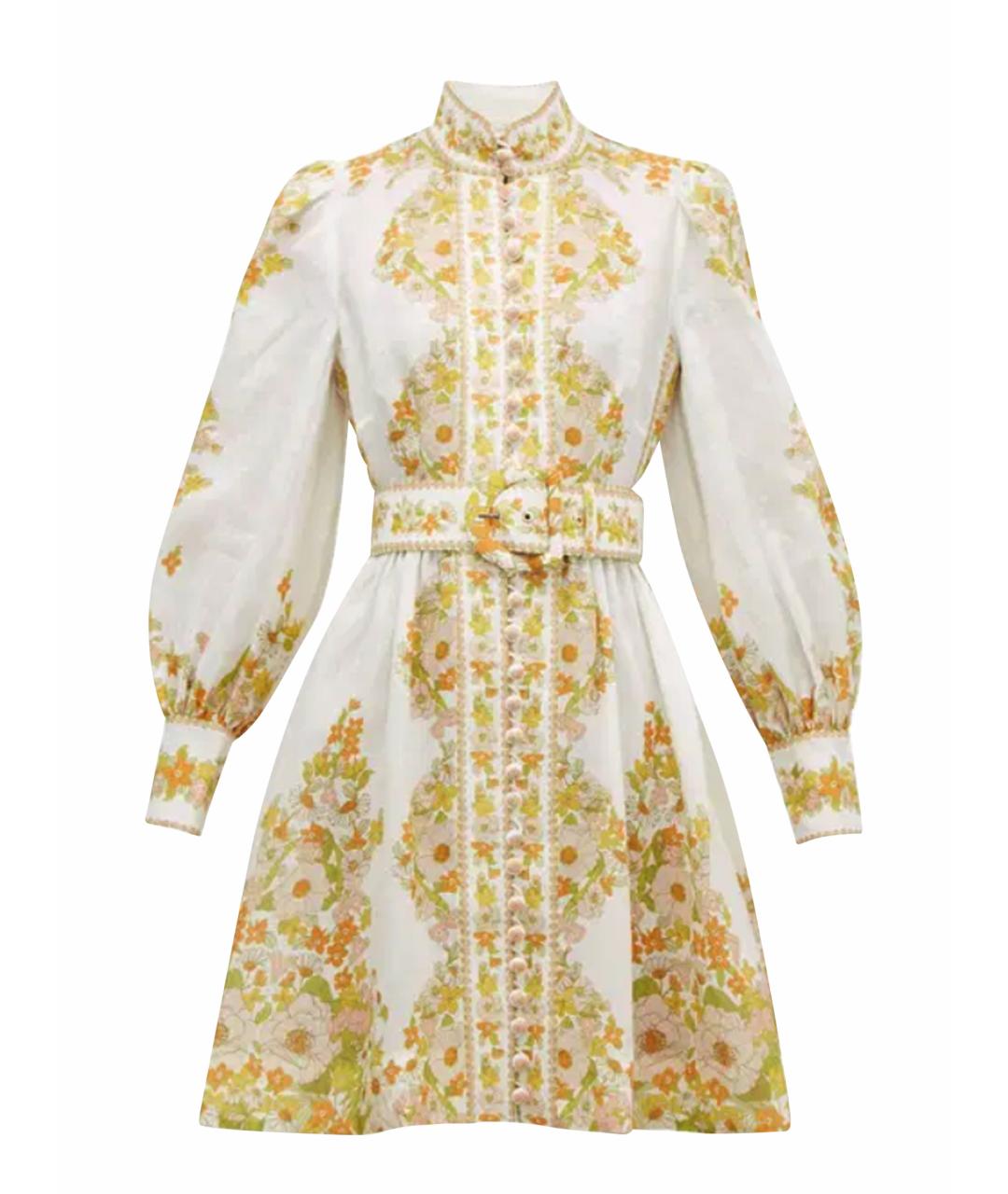 ZIMMERMANN Мульти хлопковое повседневное платье, фото 1