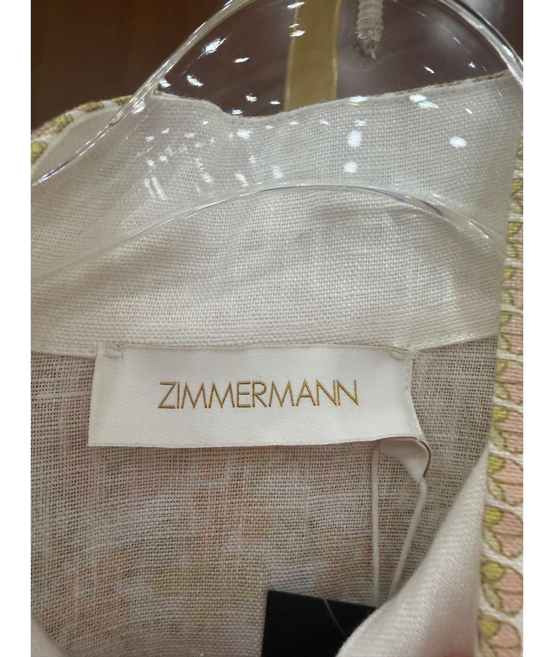 ZIMMERMANN Мульти хлопковое повседневное платье, фото 3