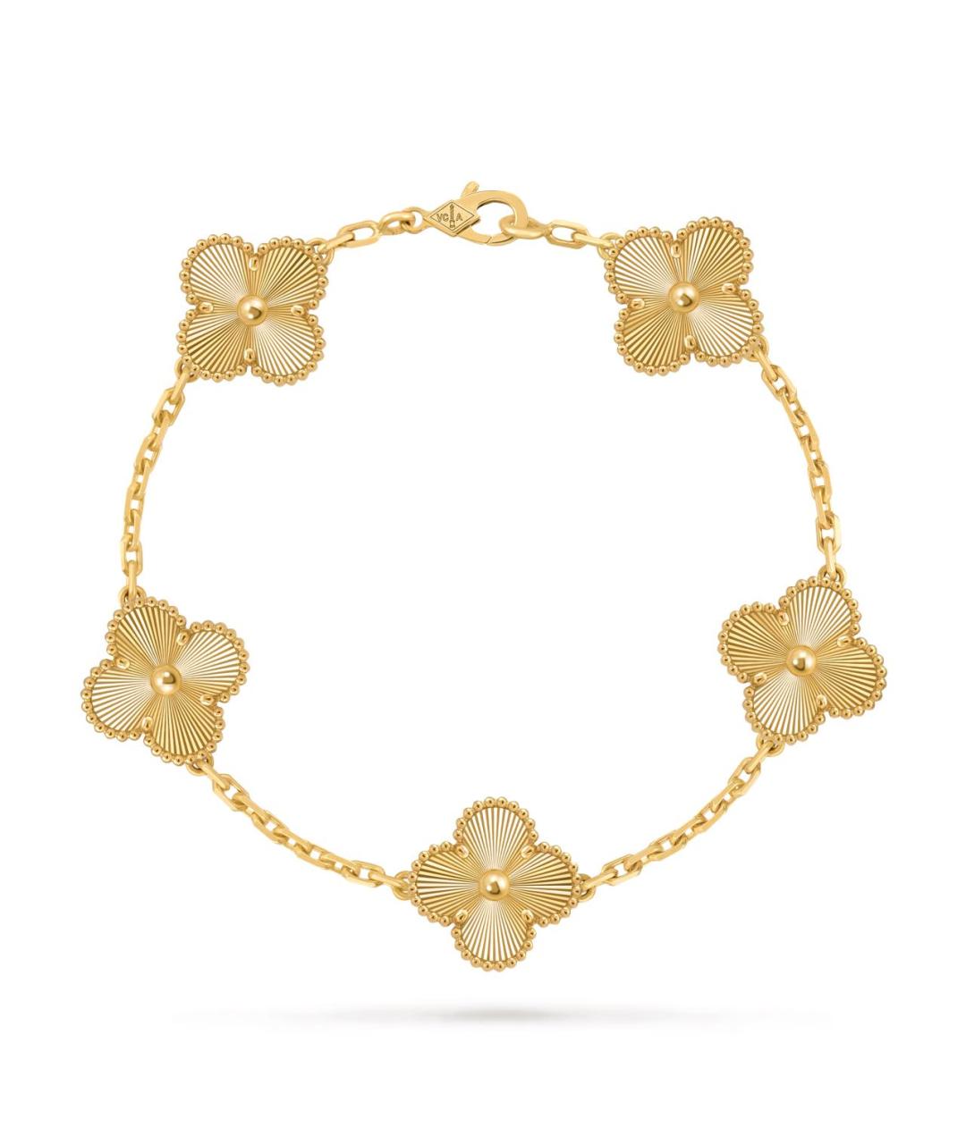 VAN CLEEF & ARPELS Золотой браслет из желтого золота, фото 5