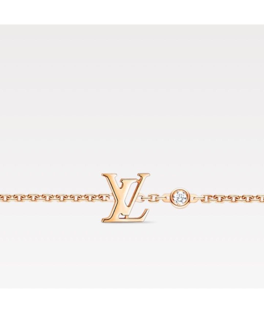 LOUIS VUITTON Золотой браслет из розового золота, фото 2