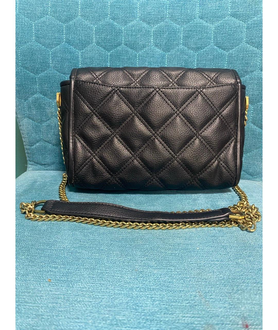 MARC JACOBS Черная кожаная сумка через плечо, фото 3