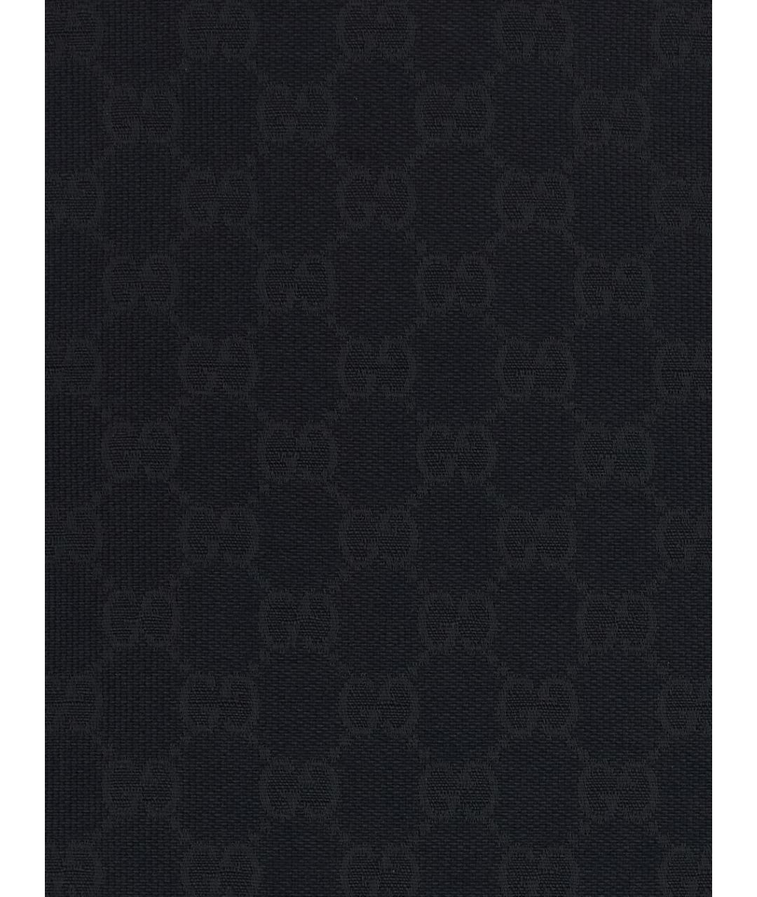 GUCCI Черная полиэстеровая юбка мини, фото 3