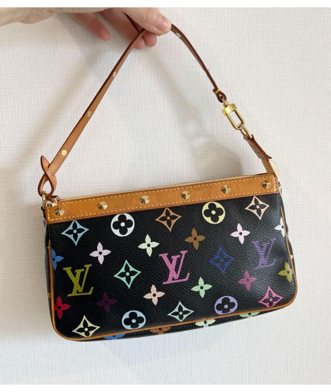 LOUIS VUITTON Черная сумка через плечо, фото 2