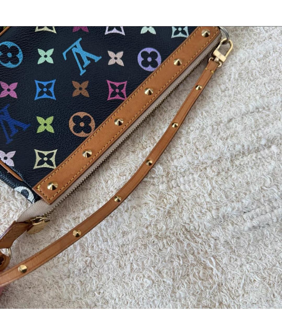 LOUIS VUITTON Черная сумка через плечо, фото 3