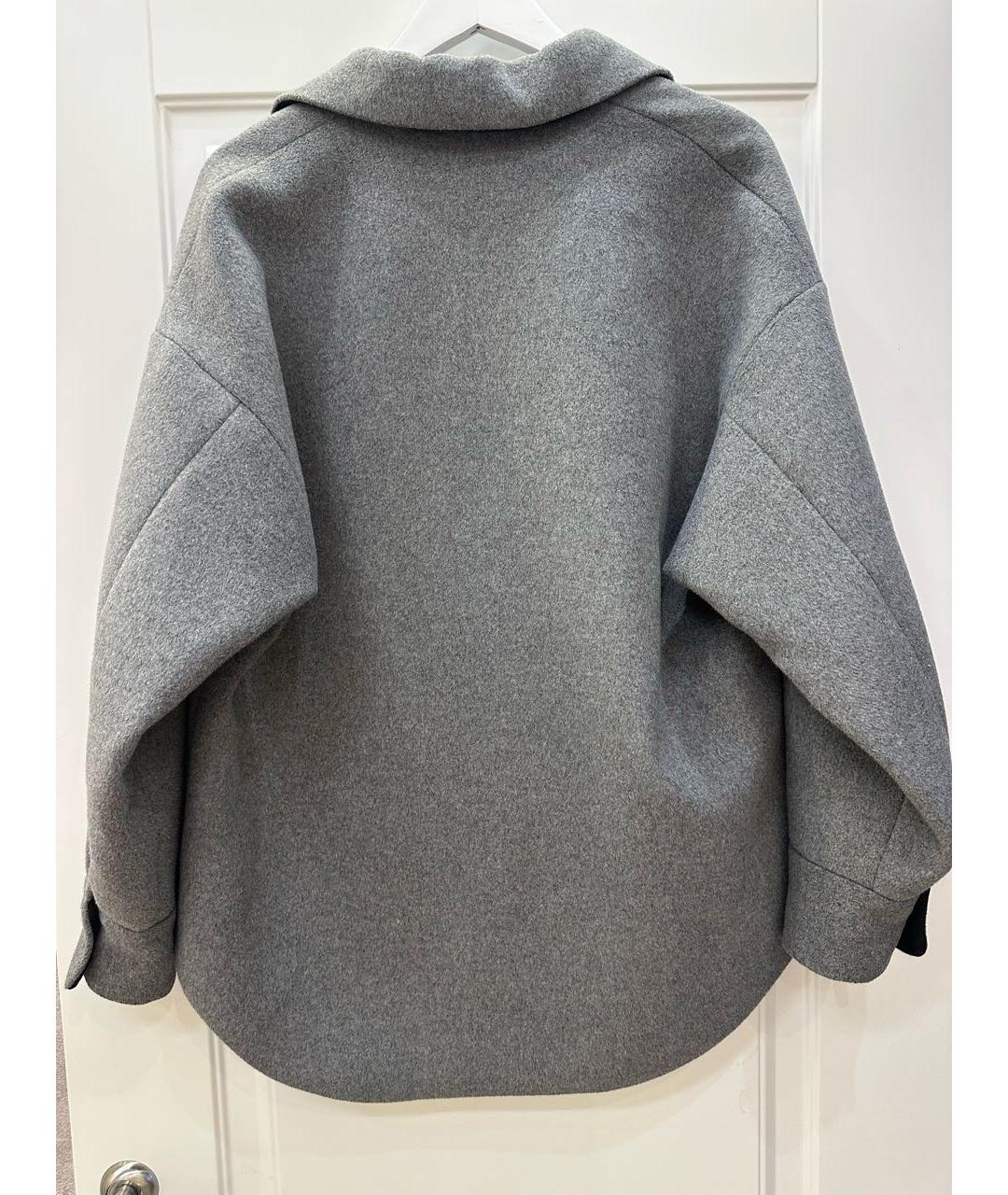 PRADA Серая шерстяная куртка, фото 2
