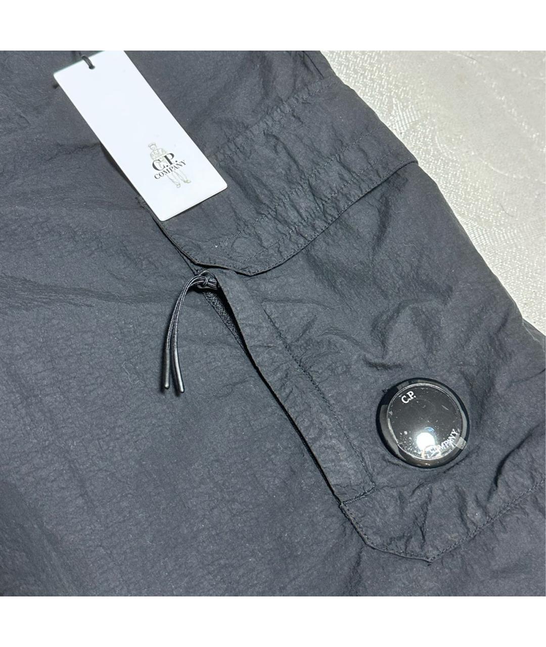 CP COMPANY Черные нейлоновые повседневные брюки, фото 6