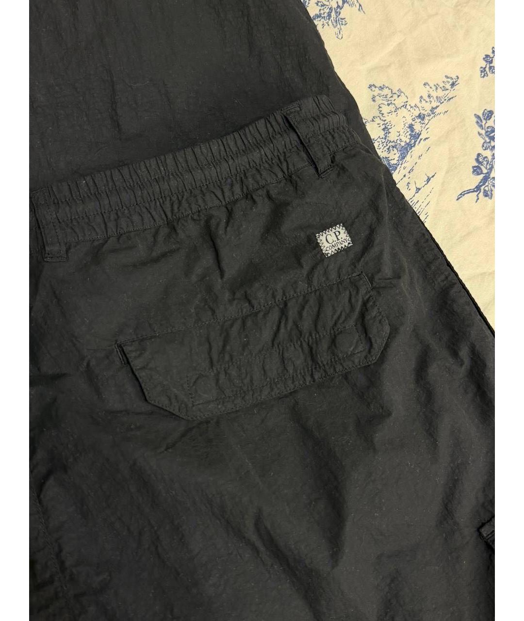CP COMPANY Черные нейлоновые повседневные брюки, фото 4