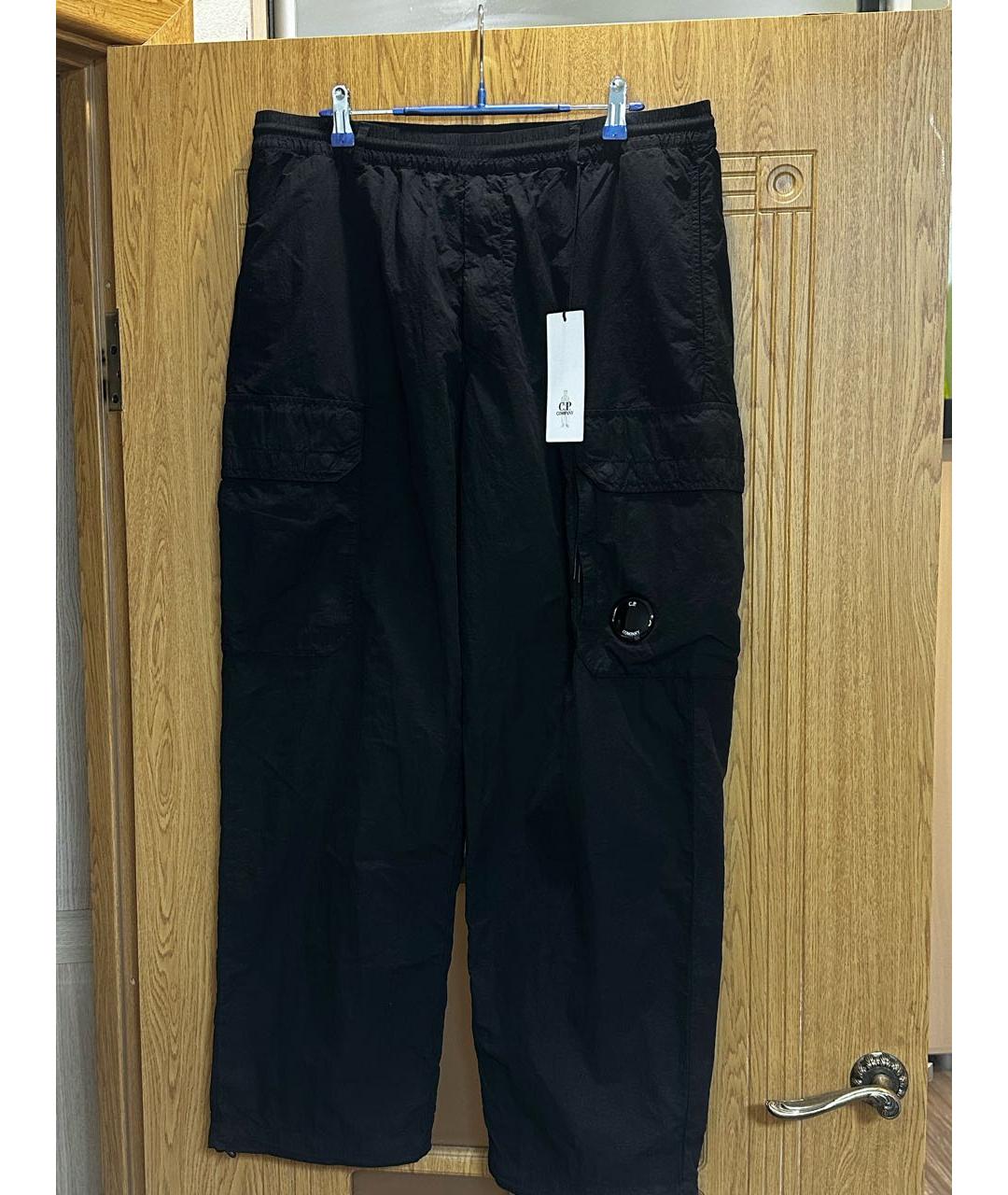 CP COMPANY Черные нейлоновые повседневные брюки, фото 7