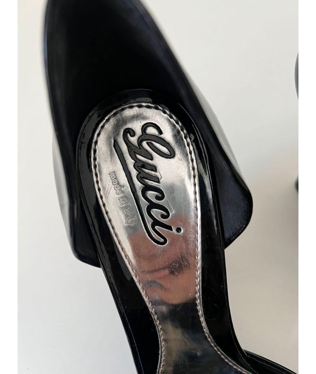 GUCCI Черные туфли, фото 6