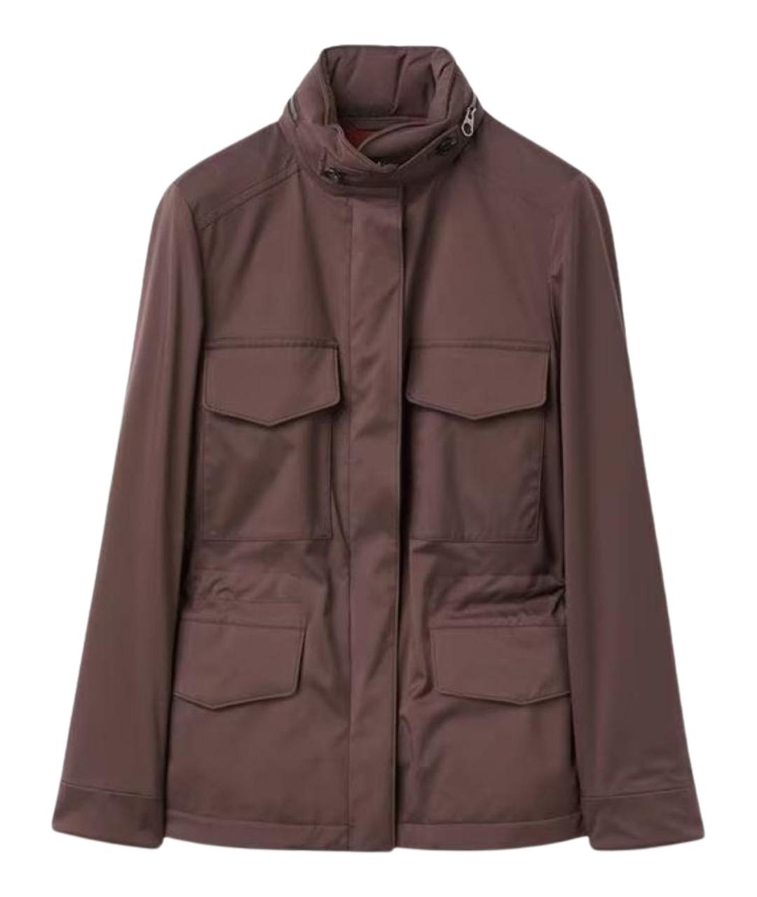 LORO PIANA Коричневая куртка, фото 1