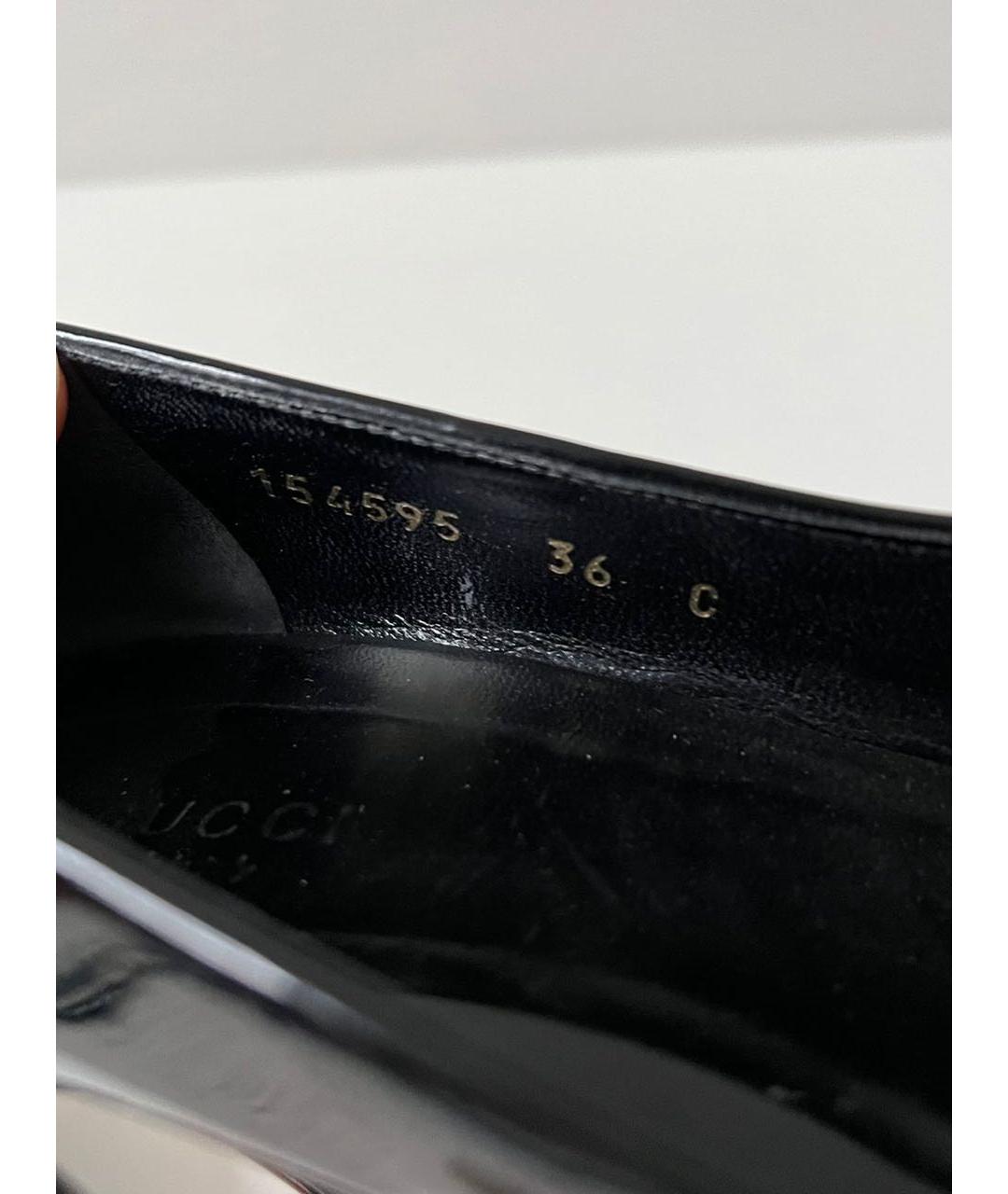GUCCI Черные туфли, фото 6