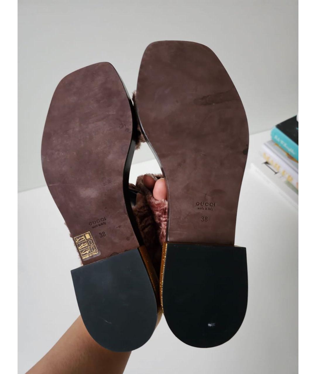 GUCCI Розовые сандалии, фото 4