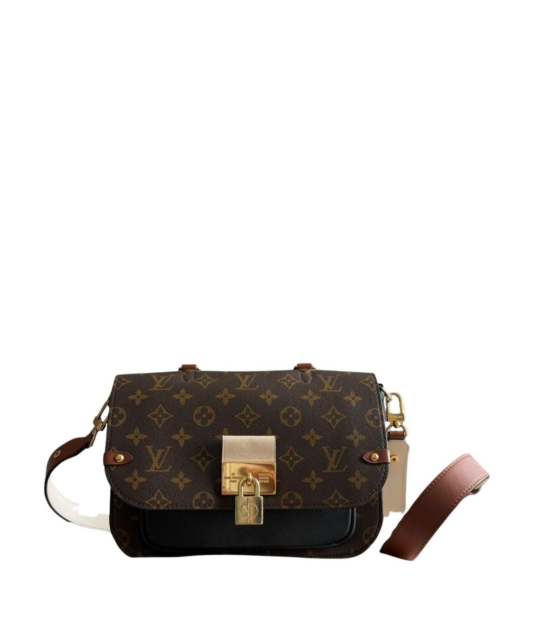 LOUIS VUITTON Коричневая сумка через плечо из канвы, фото 1