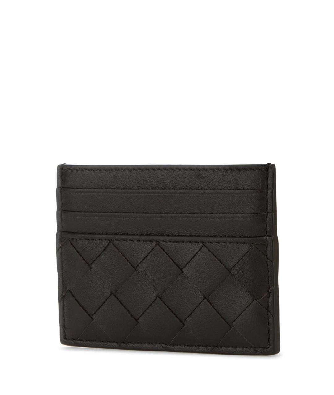 BOTTEGA VENETA Коричневый кожаный кардхолдер, фото 2
