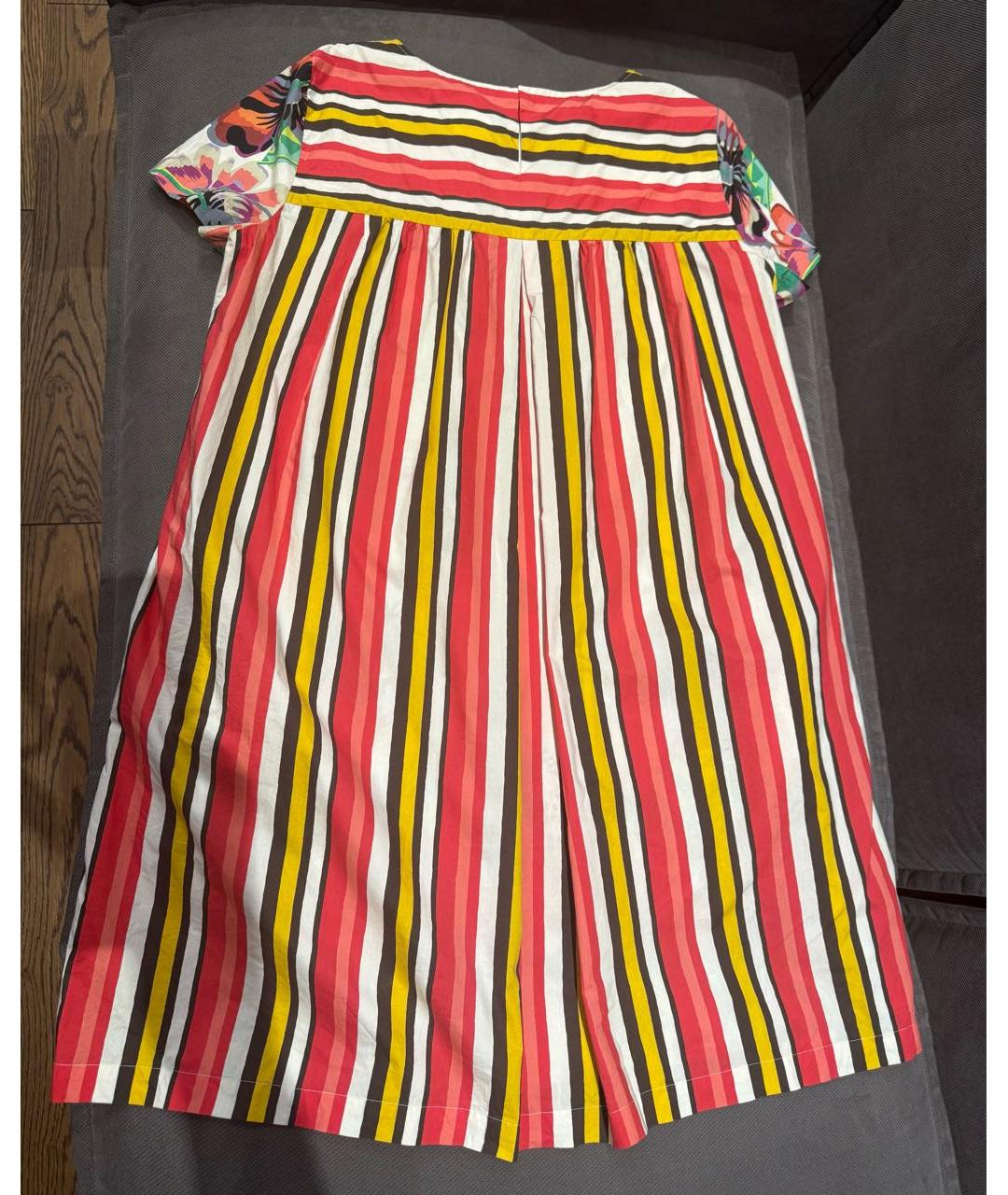 WEEKEND MAX MARA Белое хлопковое повседневное платье, фото 6