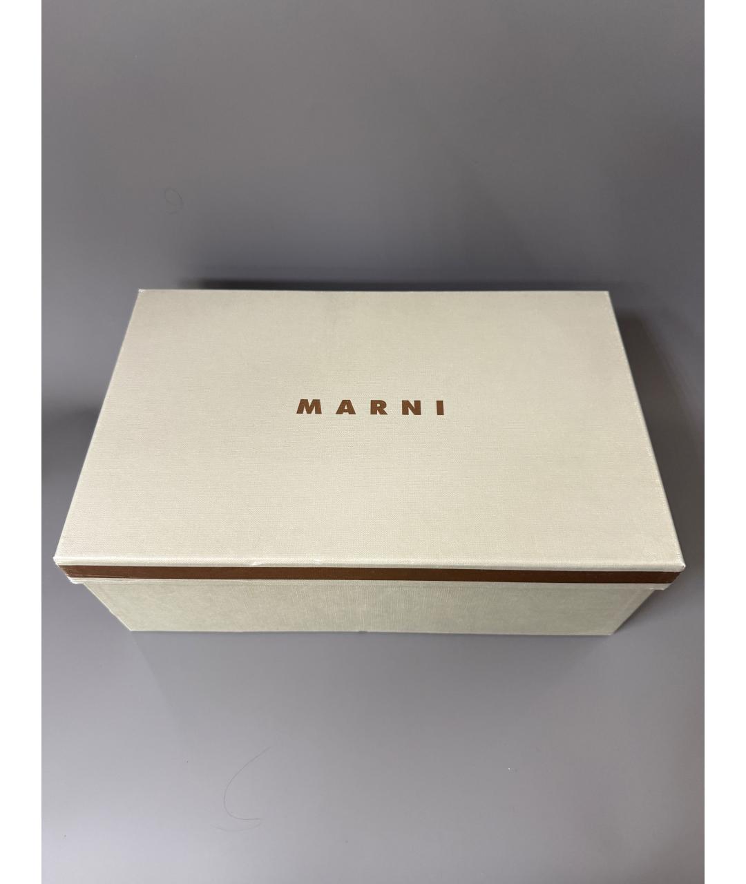 MARNI Синие туфли, фото 9