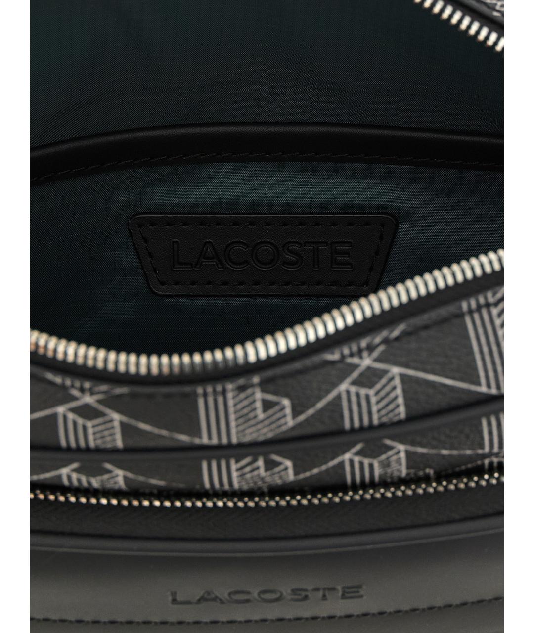 LACOSTE Мульти сумка на плечо из канвы, фото 4