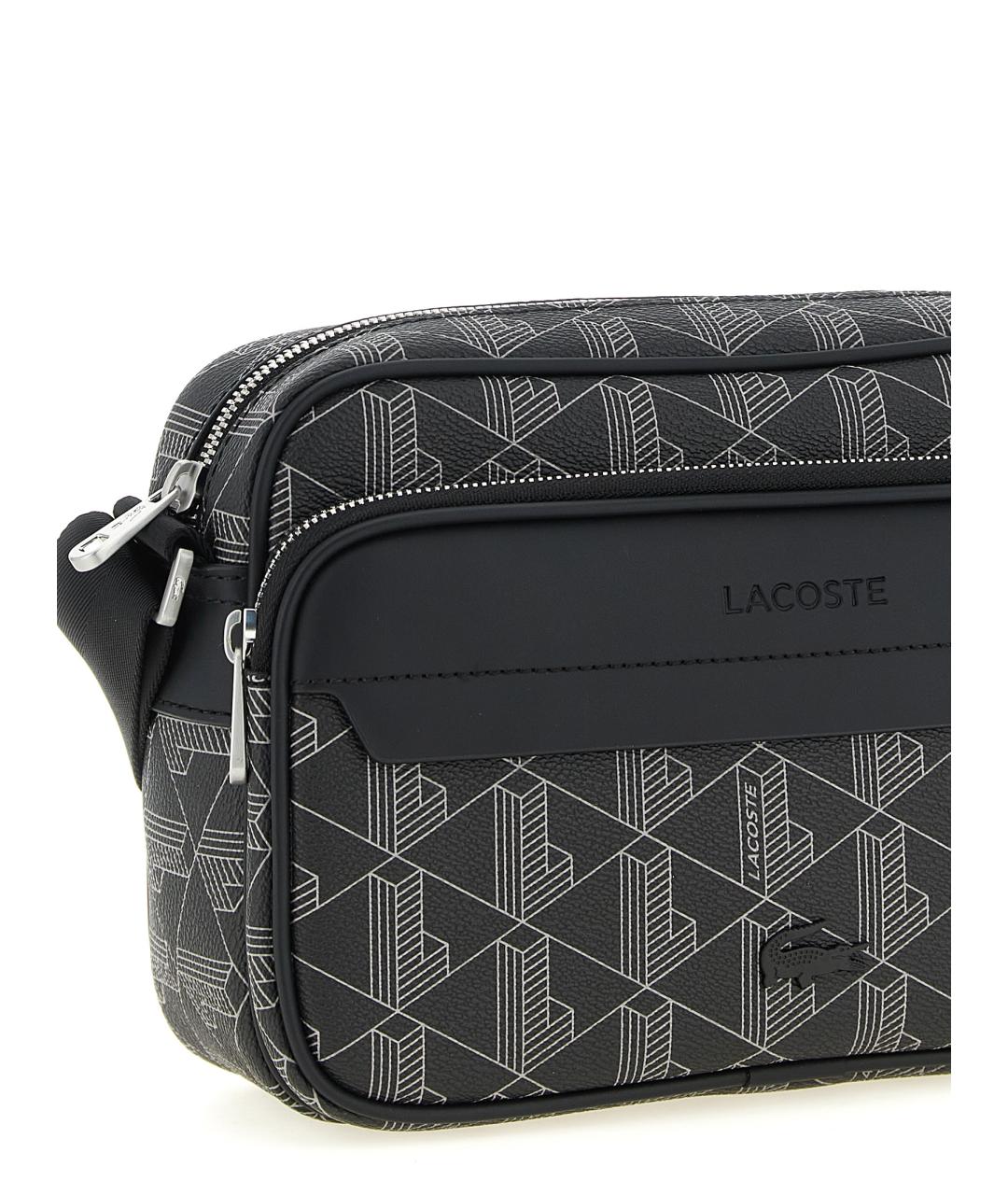 LACOSTE Мульти сумка на плечо из канвы, фото 3