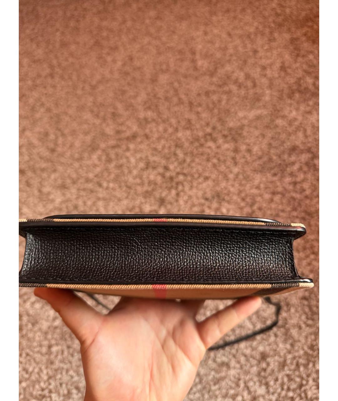 BURBERRY Черная сумка через плечо, фото 3