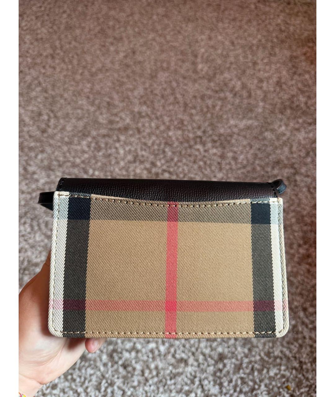 BURBERRY Черная сумка через плечо, фото 4