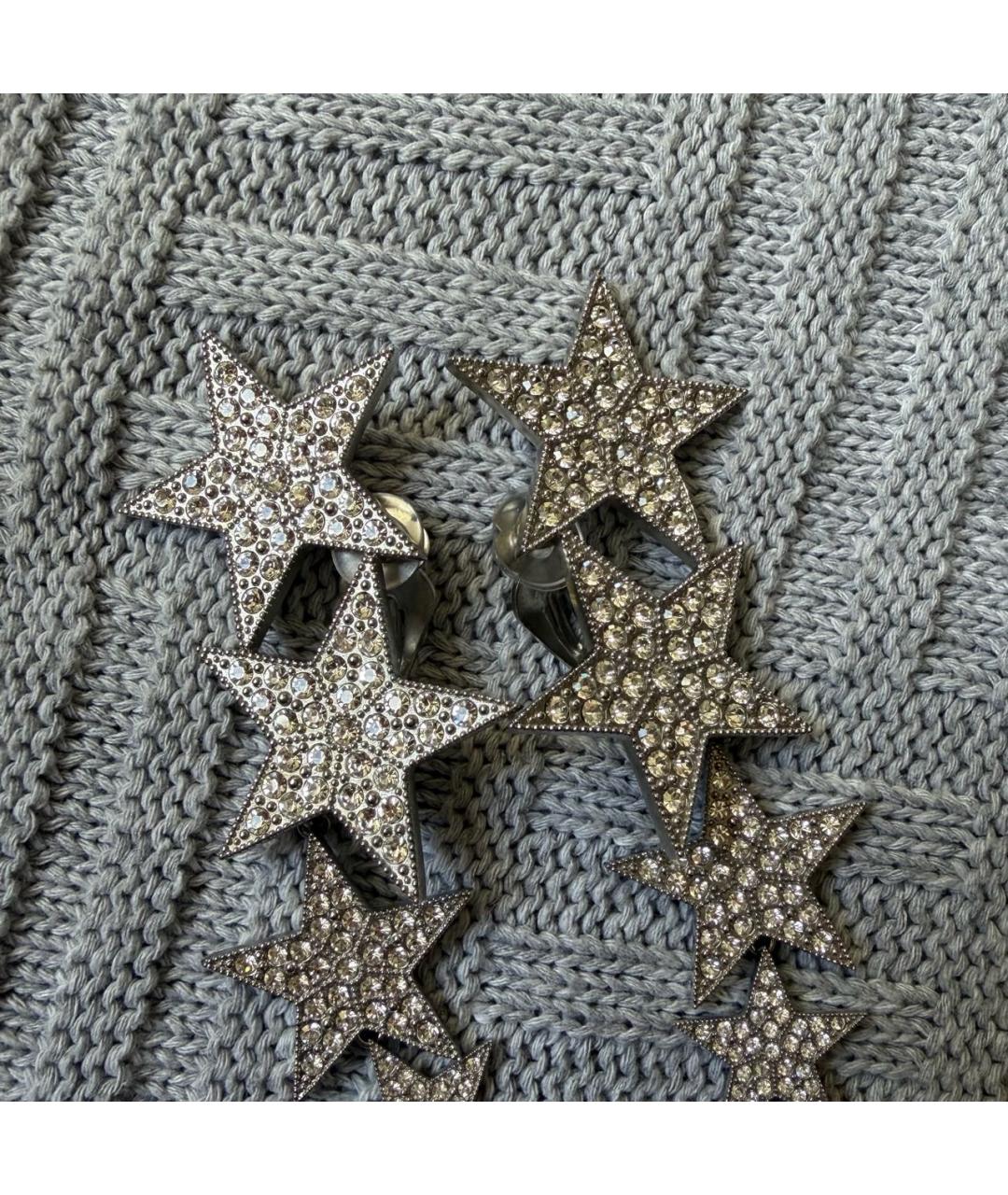SAINT LAURENT Серебряные серьги, фото 4
