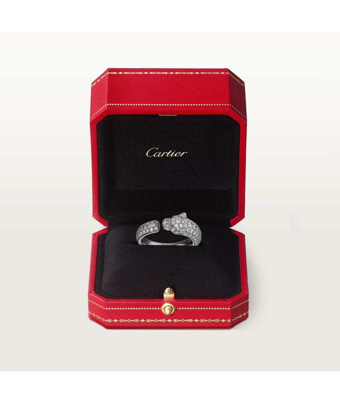 CARTIER Белое кольцо из белого золота, фото 3