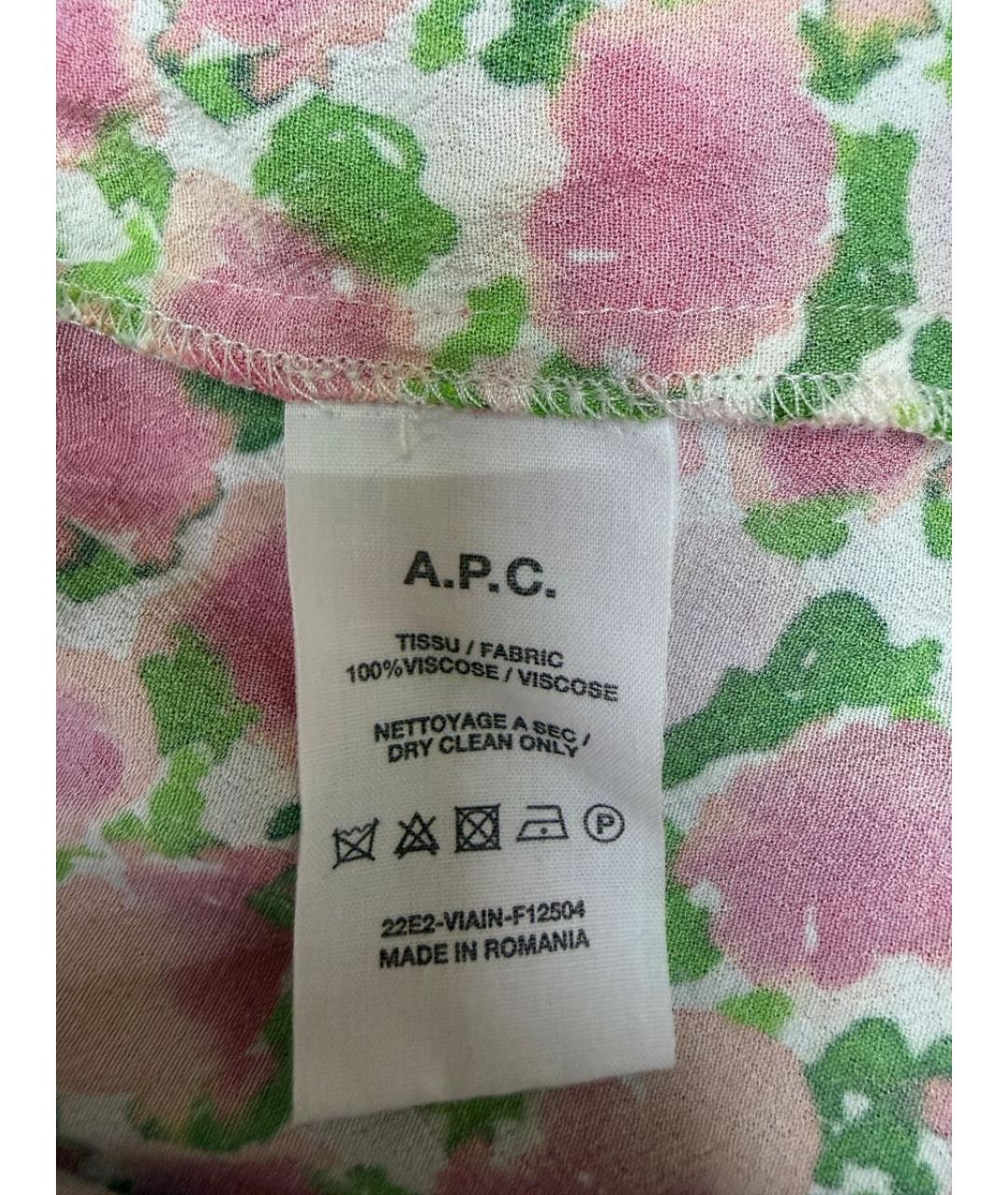 A.P.C. Вискозная рубашка, фото 5