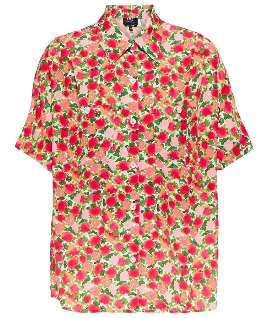 A.P.C. Вискозная рубашка, фото 1