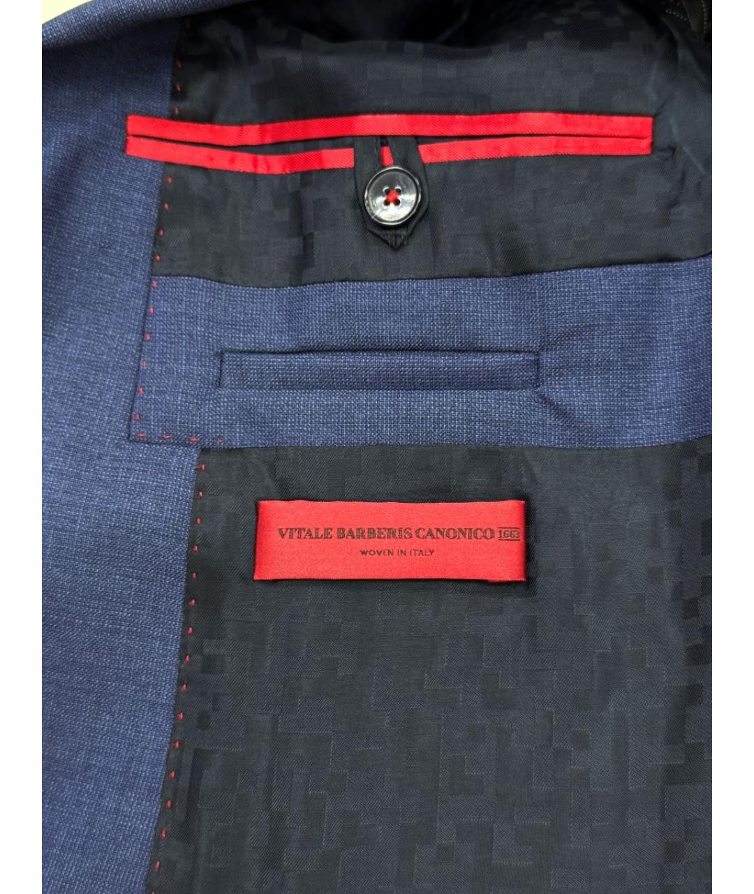 HUGO BOSS Синий классический костюм, фото 7
