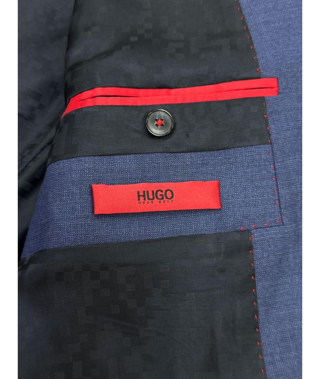 HUGO BOSS Синий классический костюм, фото 8