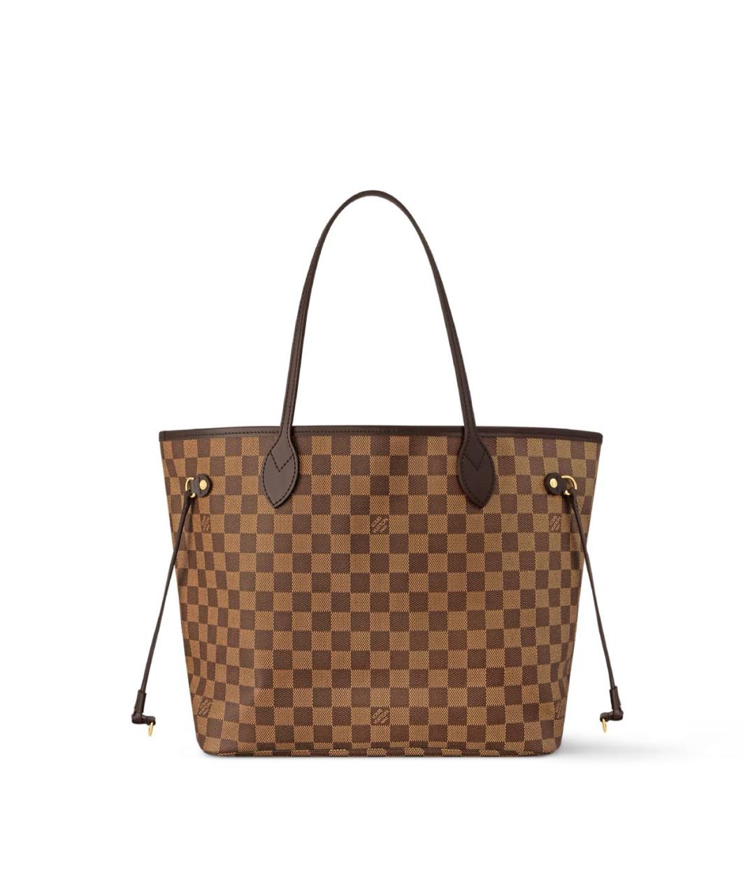 LOUIS VUITTON Коричневая сумка тоут из канвы, фото 9